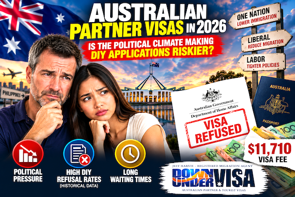 Australian Partner Visas in 2026: Is the Political Climate Making DIY Applications Riskier?