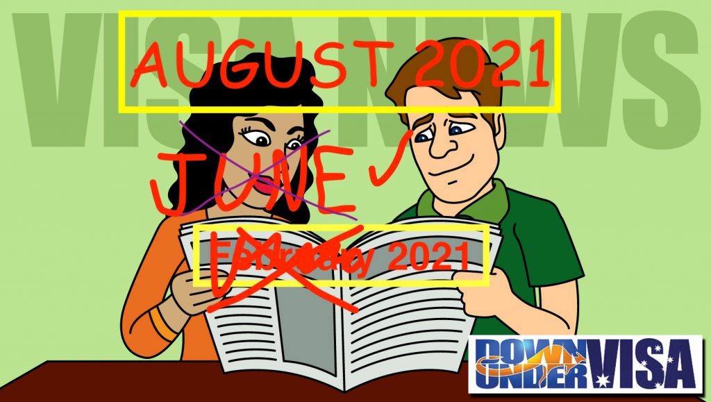 Down Under Visa News – August 2021 – Online Weddings and Offshore Partner Visas