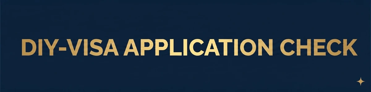 DIY-Visa Application Check
