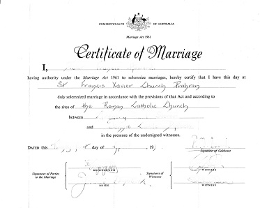 Registering your Australian marriage – Essentials for Filipinas