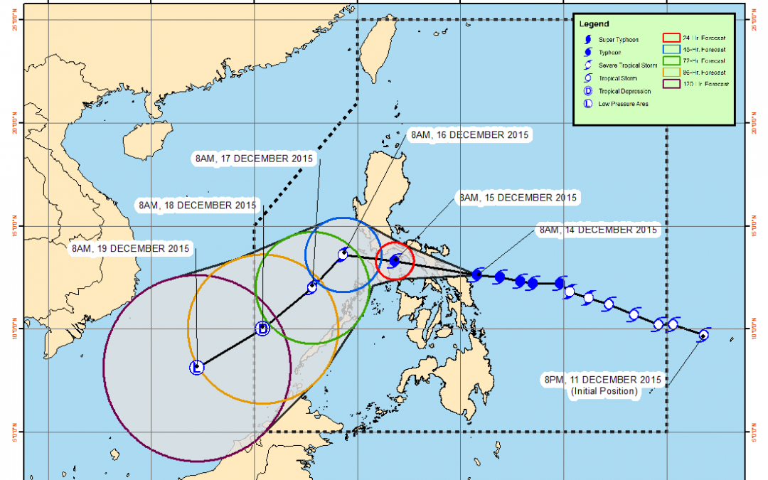Typhoon Nona – Tuesday and maybe Wednesday!