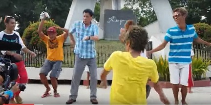 president rodrigo duterte, seen her dancing with his constituents who love his down to earth manner