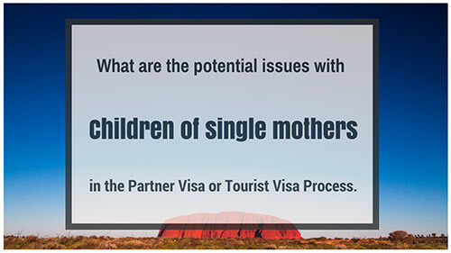 Children of single mother visa issues, such as custody and adoption. Are there custody issues with illegitimate children in the Philippines?