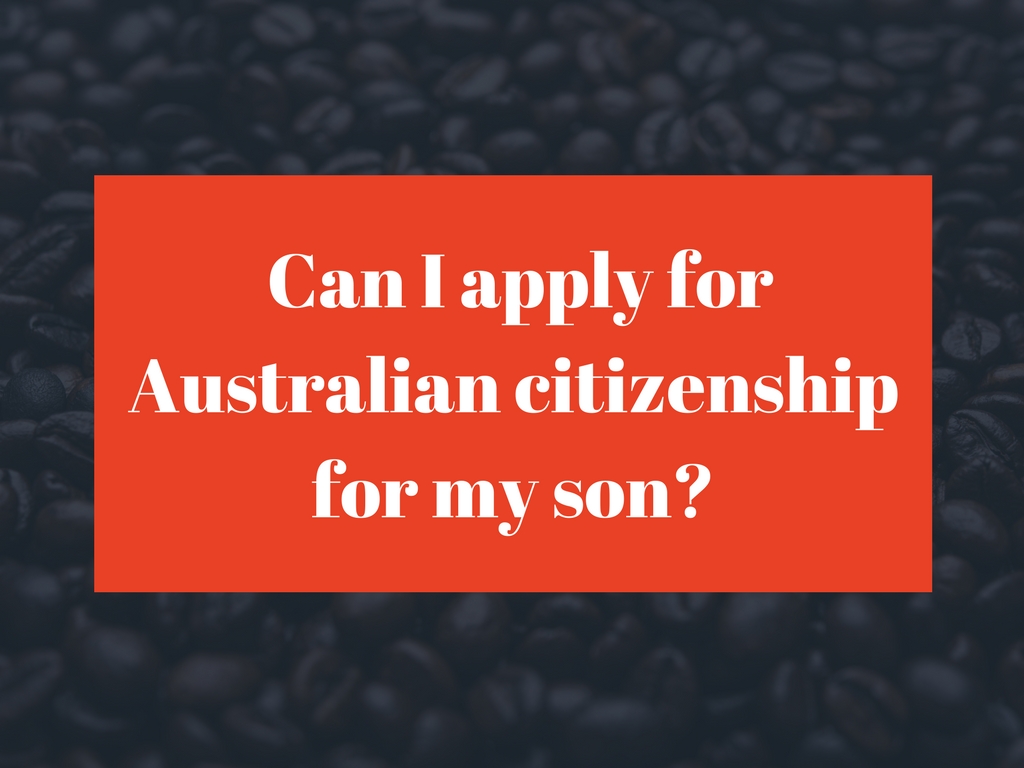 Can I apply for Australian Citizenship by descent for my child with an Australian biological father