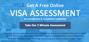 Free online visa assessment form from Down Under Visa