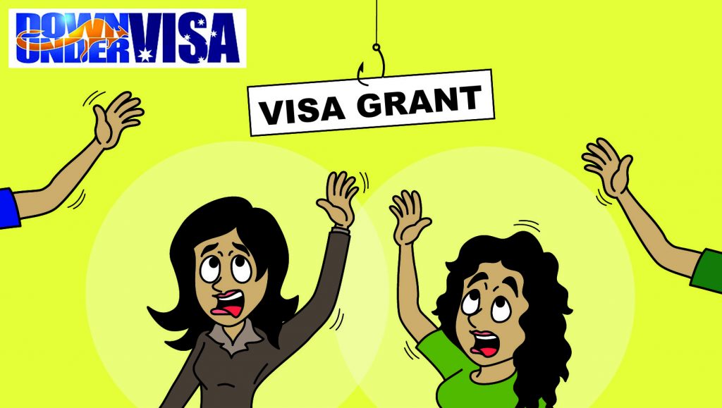 Australian visa grants are grants and not rights