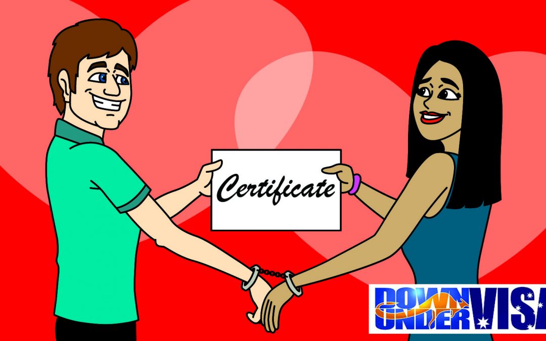 Registered Relationships and Australian Partner Visas