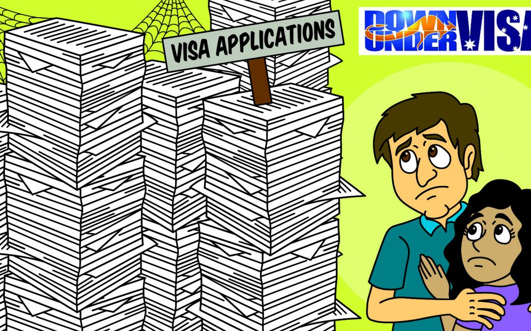 Australian Visa Processing Time – and the Big Dusty Pile
