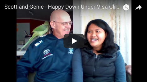 Australian Filipina couple Scott and Genie talk about life in Australia with a partner visa and give a Down Under Visa review