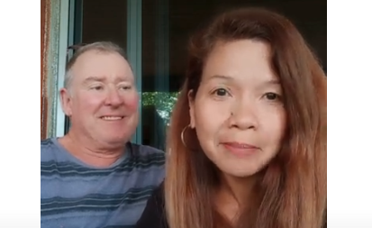 Down Under Visa clients Australian Filipina couple with an Australian visa