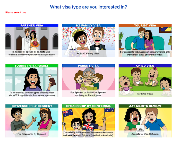 free visa assessment for partner visa or tourist visa applicants to Australia from the Philippines, Thailand, Vietnam or Cambodia
