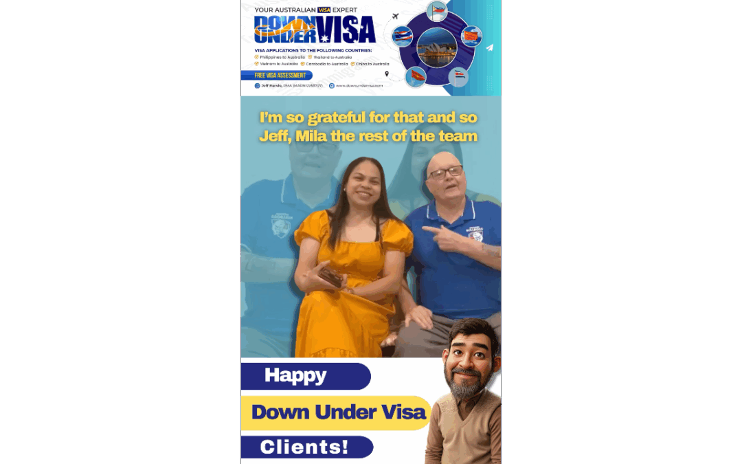 Craig and Nessa – Down Under Visa Clients with Australian Partner Visa