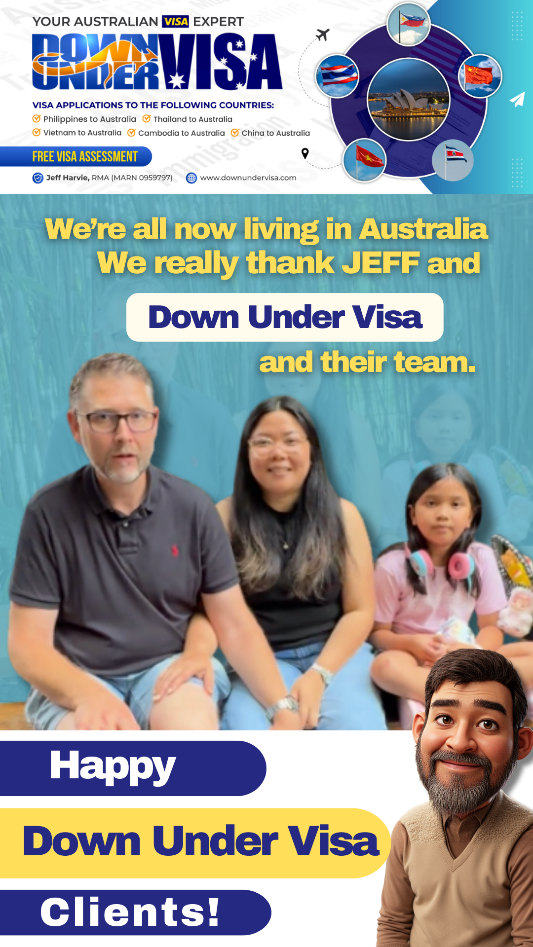 Australian partner visa from the Philippines for an Australian Filipina couple